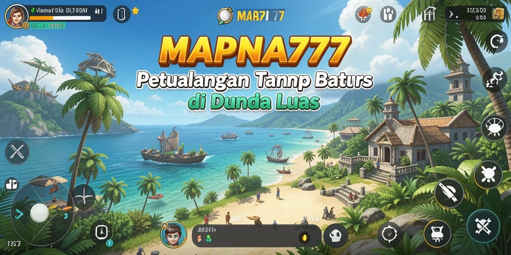 Tampilan gameplay seru di dunia luas MAPNA777.