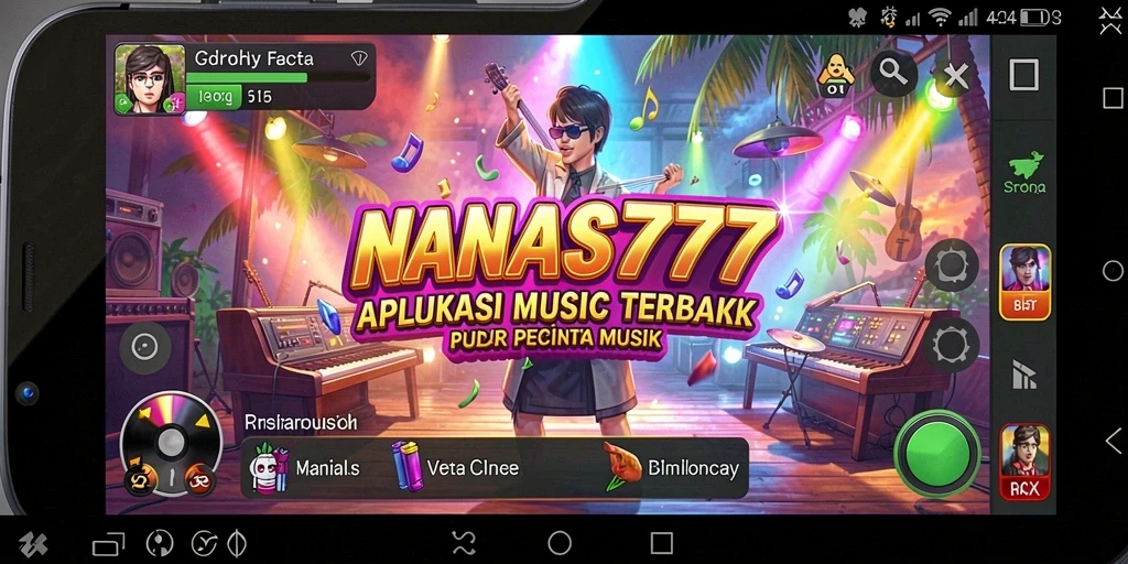 Tampilan gameplay NANAS777 yang interaktif dan menyenangkan.