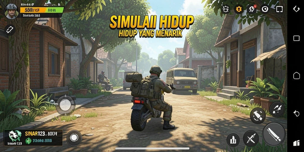 Tampilan gameplay SINAR123 yang menakjubkan dalam simulasi kehidupan.