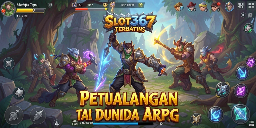 Screenshot menampilkan momen epic dalam gameplay ARPG SLOT367.